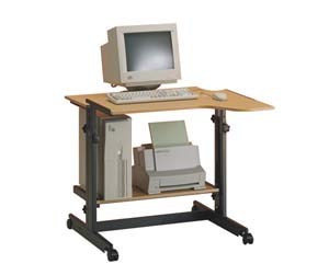 Unbranded Height adjustable mobile workstation