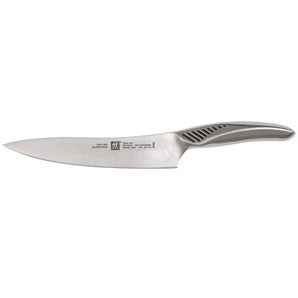 With innovative, asymmetric handles, Henckels Twin Fin knives make cutting and slicing easy and