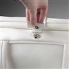 Unbranded Hepburn Changing Bag: 46 x 23 x 33cm - White