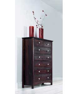 Highgrove Chocolate 5 plus 2 Drawer Chest