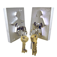Unbranded His and Hers Keyholders (Hers)