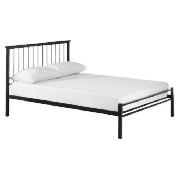 Holbrook Double Metal Bedstead- Black