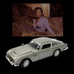 Honor Blackman Signed Aston Martin DB5