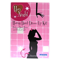 Whos a sexy little devil? You will be with this hot pink horns and tail set. Get one each and you wi