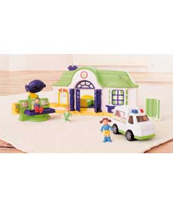 Hospital and Ambulance Playset