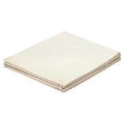 Unbranded Hotel 5* King Flat Sheet, Beige