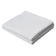 Unbranded Hotel 5* Oxford Pillowcase, Black Satin Stitch