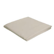 Unbranded Hotel 5* Super King Fitted Sheet, Beige