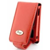 i-Nique Rouge For Charity Leather Case For Sony Walkman NW-A800 / NWA-Z815 Series