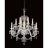 Unbranded IMCB125618 12 - Chrome Chandelier