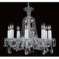 Unbranded IMCB125936 00 8 - 8 Light Chrome Chandelier