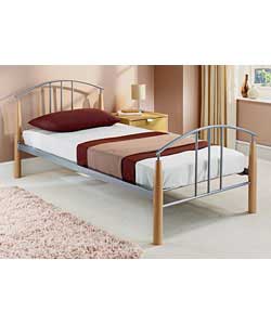 Inca Single Bedstead with Firm Mattress