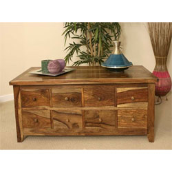 Indian - Raj 8 Drawer Chest (Sheesham Wood)