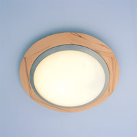 Inglewood Flush Ceiling Light Solid Beech