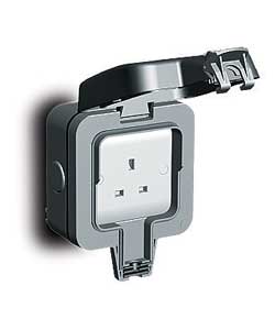 Unbranded IP Rated Outdoor Weatherproof Socket