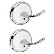 Unbranded Islington Wall Mounted Robe Hook, Twinpack