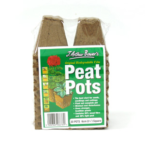 These organic  biodegradable peat pots are designed to give your seeds  seedlings and cuttings the b