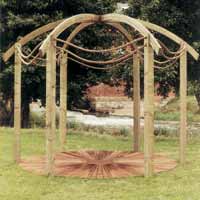 Jac Flower Domed Pergola