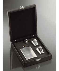 Officially licensed. Includes 4oz stainless steel