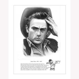 James Dean Limited Edition Print