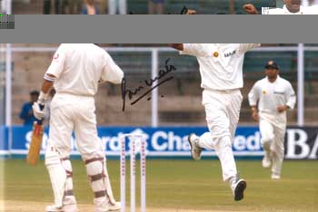 Unbranded Javagal Srinath signed photo