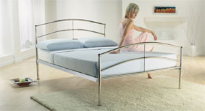 Jaybe- The Venus- Kingsize Metal Bedstead