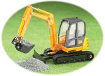 JCB 8060 Midi Excavator- Racing Champions