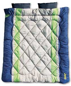 Jeep King Size 340gsm Sleeping Bag