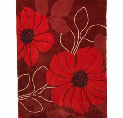 Unbranded Jessica Poppy Rug 230x160cm - Red