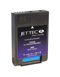 Suitable for Canon BJC 800/820/880/880J/IBM 4079 Colour Cyan