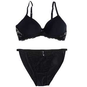 JFW Padded Bra- Black- 32E