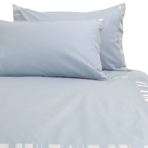 Joel Duvet Cover- Kingsize- Blue