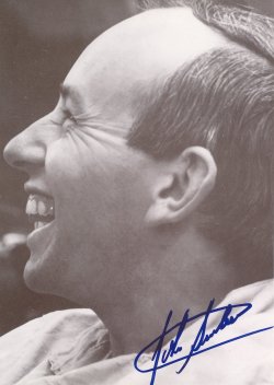 John Surtees Black & White Signed Photo