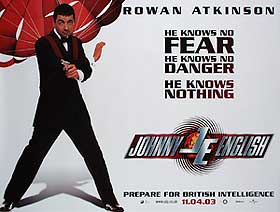 Johnny English movie poster