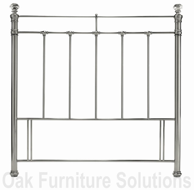 Unbranded Juliette Antique Nickel Headboard - 135cm -