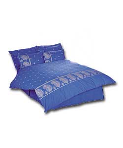Kandy Double Duvet Cover Set Blue