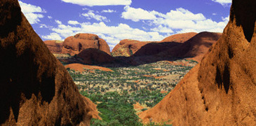 kata tjuta sand dunes wine sunset rock domes olgas olga desert panorama panoramic view gorge gorges 