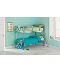 Unbranded Kenny Silver Bunk Bed Frame