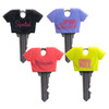 Dont let those boring house keys spoil your ensemble, the Key Shirts are tiny mock tees that sit ove