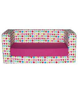 Unbranded Kids Sofa - Hearts