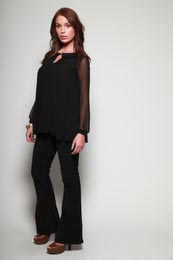 Unbranded Kim Long Sleeve Blouse