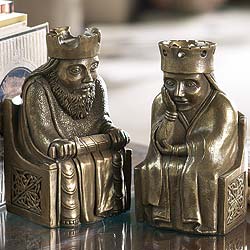 King & Queen Bookends