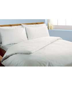 King Size Duvet Cover Set - White