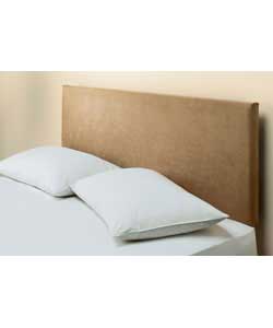 Kingsize Faux Suede Headboard - Mocha