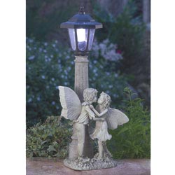 Kissing Fairies Solar Lamp