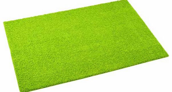 Kiwi Green Fiji Machine Washable Rug - 150cm x