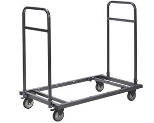 Unbranded Knockdown trolley for rectangular tables