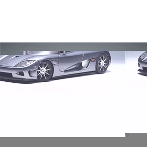 Unbranded Koenigsegg CCX 2006 - Silver 1:18