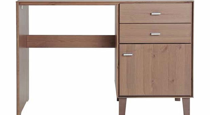 Unbranded Kolding 2 Drawer Dressing Table - Smoky Oak Effect