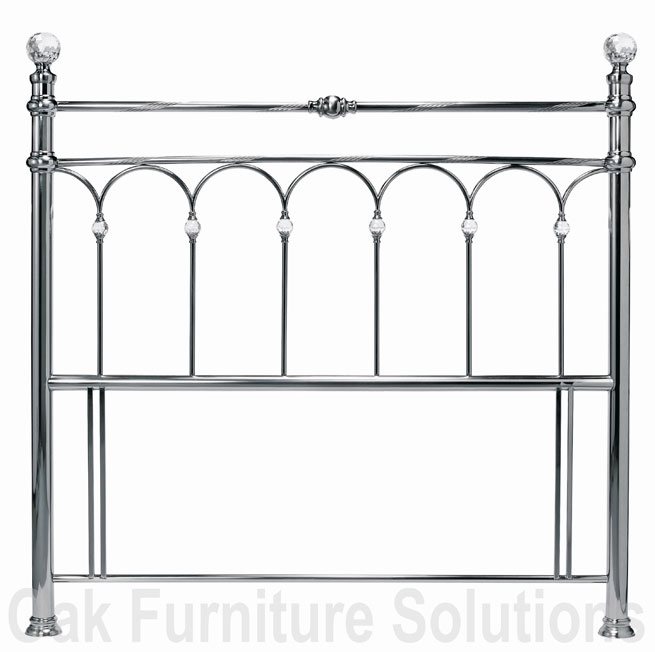 Unbranded Krystal Antique Nickel Headboard - Double, King